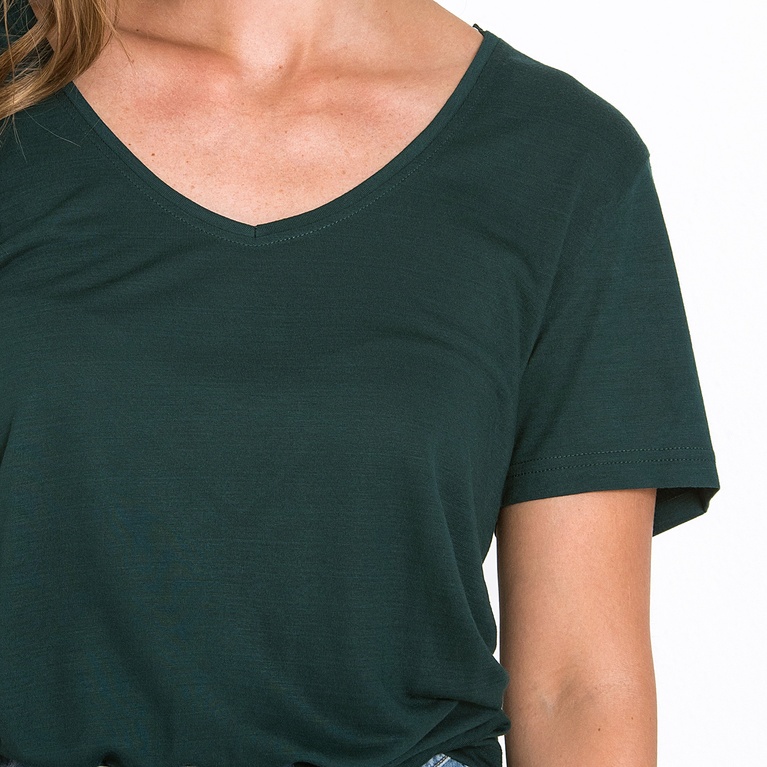 Viskostopp V-neck "Inga" Viskostopp V-neck "Inga"